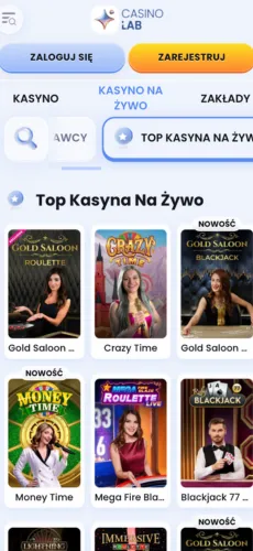 Casino Lab — ruletka na żywo