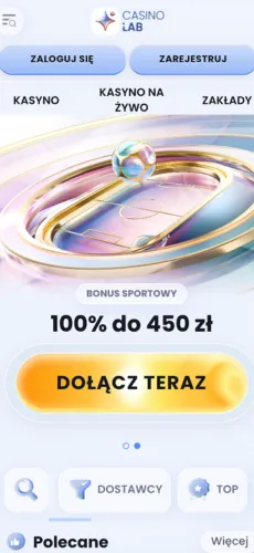 Casino Lab Menu
