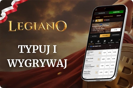 Legiano Casino sekcja zakładów sportowych i e-sportowych