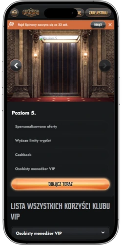 Gransino Casino poziomy programu lojalnościowego