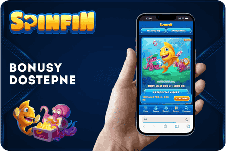 Bonusy dostępne w SpinFiN Casino