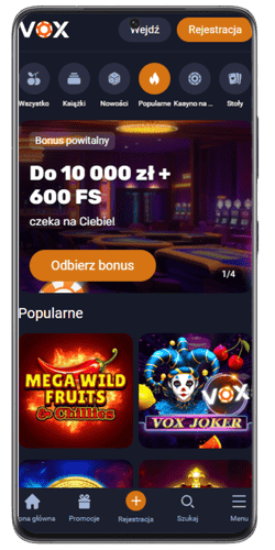 Vox Casino bonus