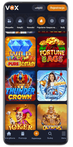 Vox Casino popularne Gra