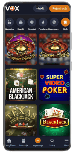 Vox Casino sloty