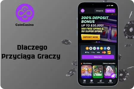 CoinCasino Dlaczego Przyciąga Graczy