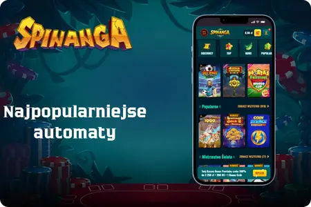 Spinanga Najpopularniejse automaty