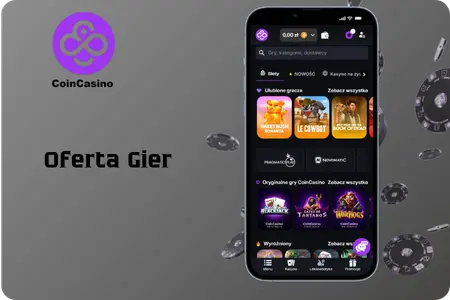 CoinCasino Oferta Gier